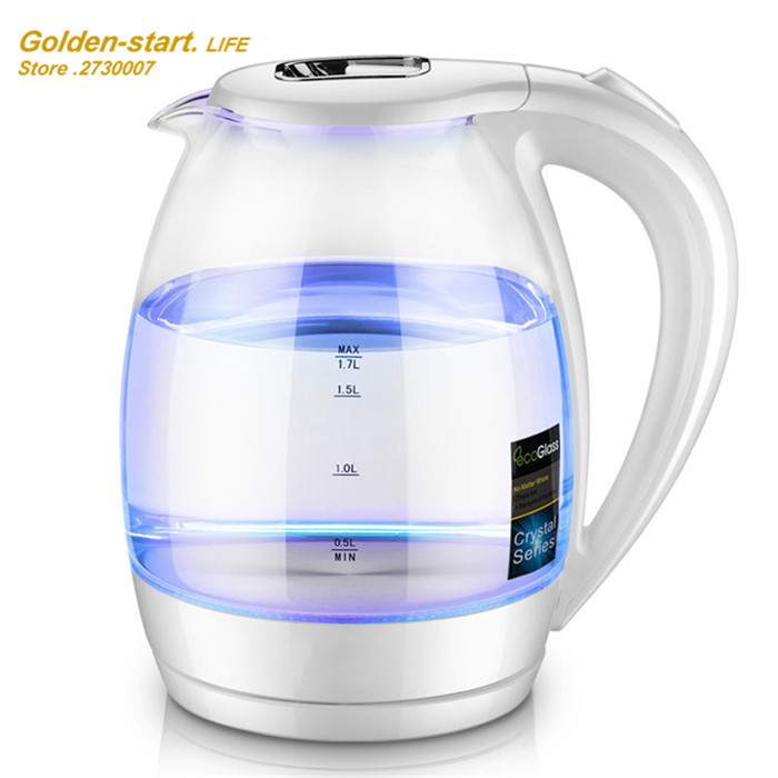 1.7L Electric Kettle 1850W Health Preserving Pot with Anti Dry Boiling Function MR-01
