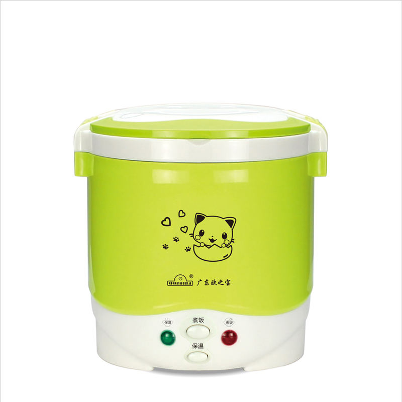 1L Electric Mini Rice Cooker 12V/24V/110V/220V For Car/Truck/House Electric Rice Cooker Can Be Used as Lunch Box Suit 1-2 People - Image 4