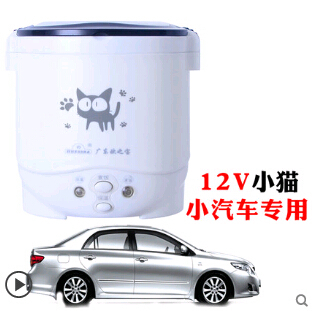 1L rice cooker used in house 110v to 220v or car 12v to 24v enough for two persons with english instructions - Image 12