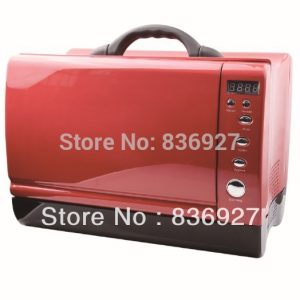 24V/12V Yacht or Car use Red/Black/Blue/White Digital timer control portable microwave oven