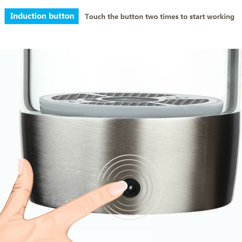 500ml Portable Electrolyzed Water Kettle Hydrogen Rich Water Ionize Cup Portable hydrogen-generator bottle low ORP anti-oxidant - Image 2