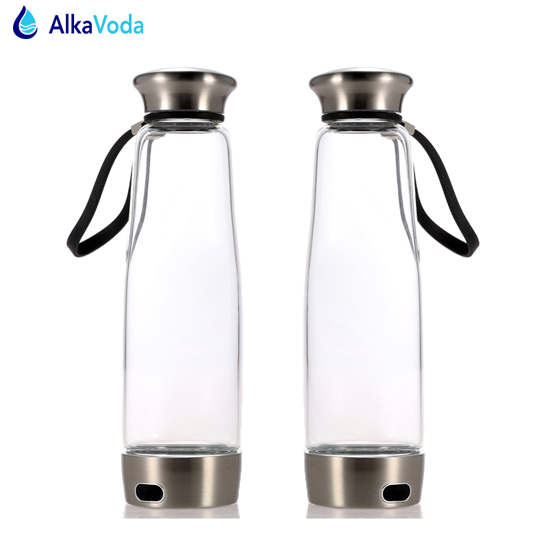 500ml Portable Electrolyzed Water Kettle Hydrogen Rich Water Ionize Cup Portable hydrogen-generator bottle low ORP anti-oxidant