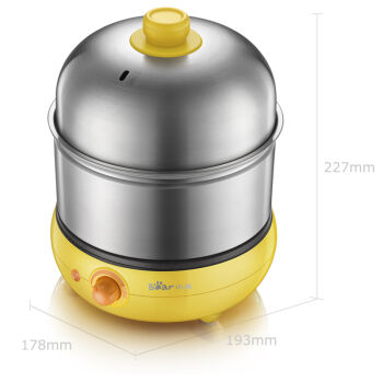 Bear Egg Boilers Double Cooker Stainless Steel Fried Eggs Multifunctional Breakfast Machine - Image 2