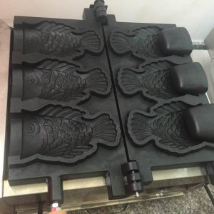 Buy one get 6 gifts 110V / 220V Ice cream Taiyaki machine open mouth