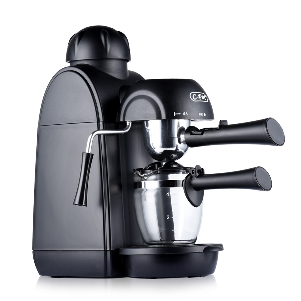 Coffee Machine Espresso Coffee Maker 4 Cups Semi-Automatic Pump Pressure Espresso Cappuccino Machine Cafetera Kahve Makinesi - Image 2
