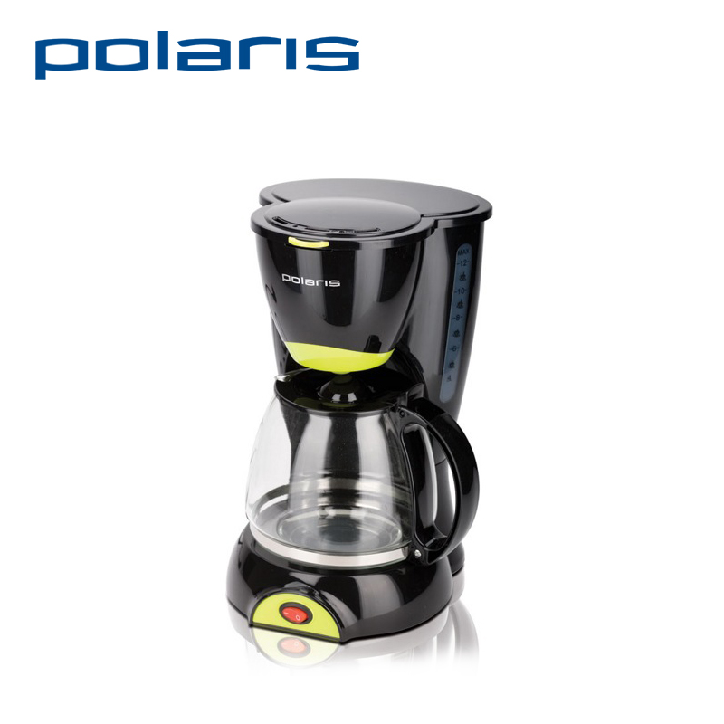 Coffee Maker Polaris PCM 1211 800W American Cafe Hourglass Drip Coffee Machine Ship from Russia