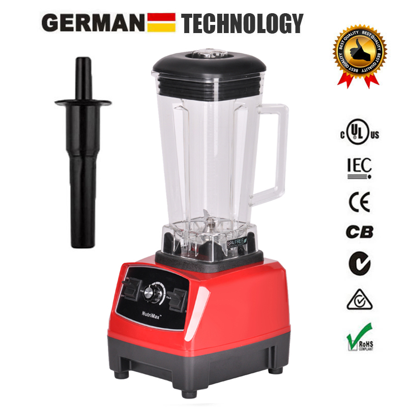 EU/UK/US/AU Plug 3HP BPA FREE commercial grade home professional smoothies power blender food mixer juicer food fruit processor