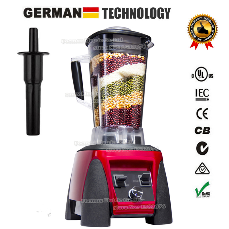 EU/US/UK/AU Plug BPA Free 3HP 2200W Heavy Duty Commercial Blender Mixer Juicer High Power Food Processor Ice Smoothie Bar Fruit