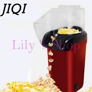 Electric Corn Popcorn Maker household automatic mini popcorn machine Hot Air Popcorn DIY Popper home use children Gift EU plug