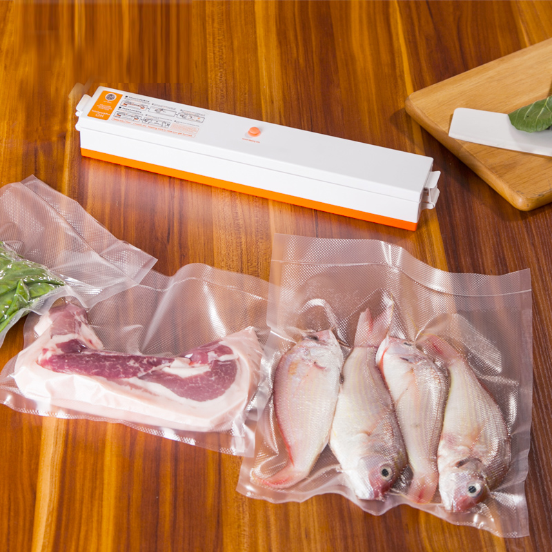Fast Shipping 220V 110V Automatic Electric Food Vacuum Sealer Portable Household Vacuum Packing Machine With Free Gift 15 bags - Image 2