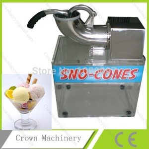 Free Shipping Electric Ice Crusher; Snow Cone Machine with tank