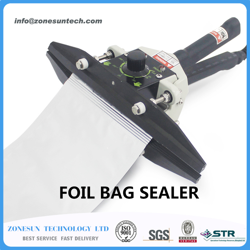 HOT Shipping by DHL 1pcs FKR200 impulse heat sealing machine to Almumin foil bag sealer handy packaging equipment electric tool