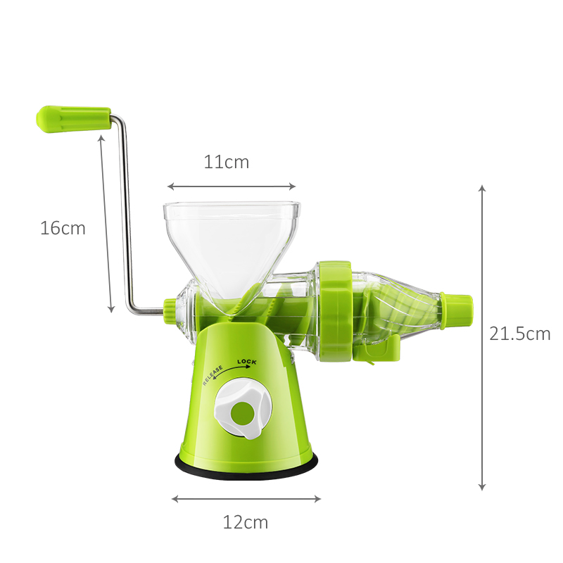 High Quality Home Manual Juicer Fruit Squeezer 100% Healthy Natural Fruit Juice Easy To Operate Ice Cream Mold Free Provided - Image 2