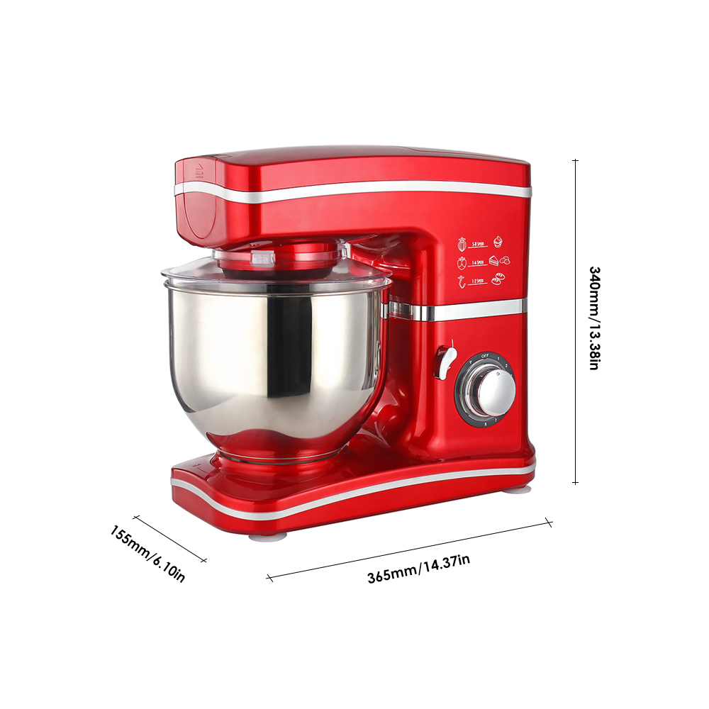 Homgeek 1000W 220-240V Dough Mixer Professional Electric Kitchen Stand Mixer Flour Egg Blender Milk-shake Cooking Machine - Image 2