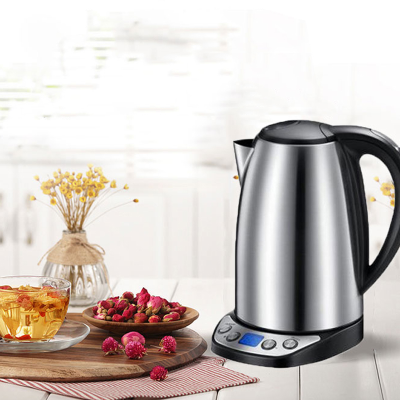 Hot sale Good quality Midea electric kettle 220v water boiler Stainless steel kettle thermo electric pot home kitchen appliances