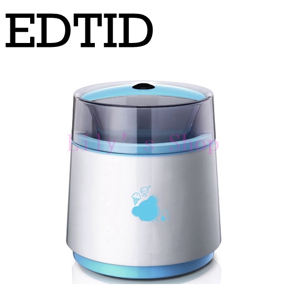 Household electric automatic Fruit ice cream machine children double layers frozen sorbet DIY Icecream Cool maker 800ml EU plug