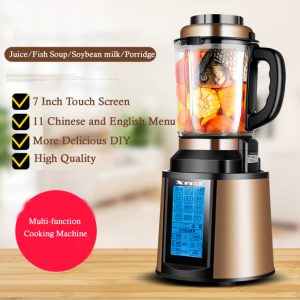 Household full-automatic Blender Multi-function Electric Cooking Machine 48000R/min Fast Stirring