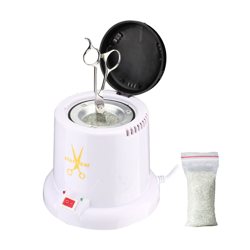 KIKI. Tools sterilizer & Nail sterilizer tools & High Temperature sterilizer box.with 150g glass heads