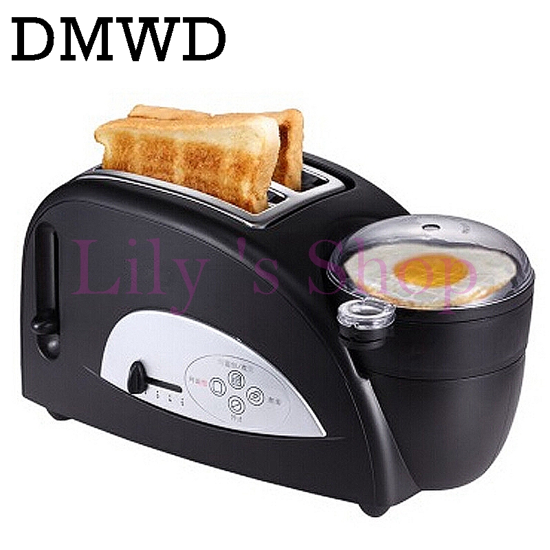 MINI Household Bread baking maker toaster toast oven Fried Egg boiled eggs Cooker multifunctional Breakfast Machine EU US plug