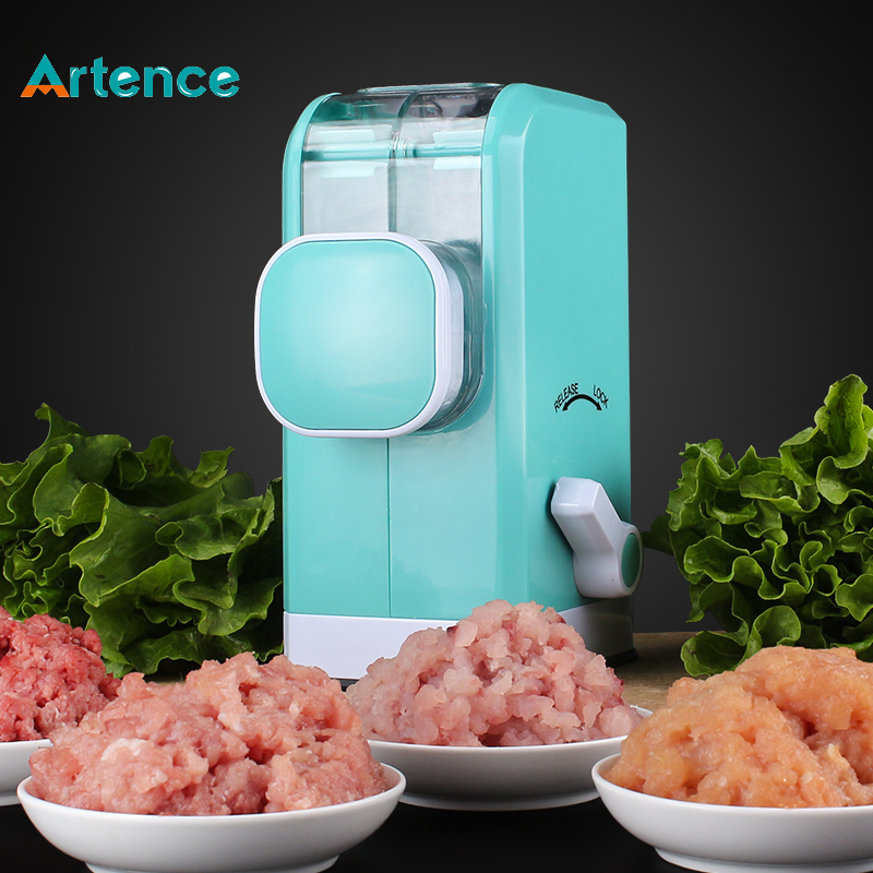 New Design Home Manual Meat Grinder With Creative 6 Stainless Steel Blades Multifunctional Meat Mincer Vegetable Chopper