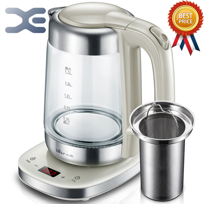 Water Heater Kettle 1.7L Electric Kettle Automatic Power Off Glass Kettle Waterkoker Elektrisch Snoerloos - Image 2