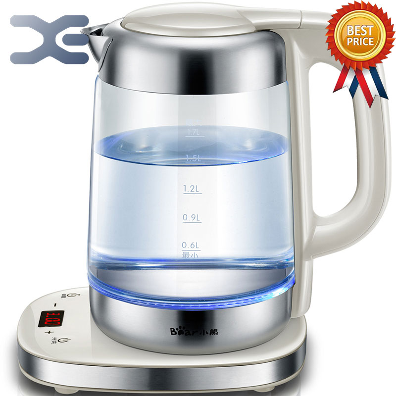 Water Heater Kettle 1.7L Electric Kettle Automatic Power Off Glass Kettle Waterkoker Elektrisch Snoerloos - Image 3