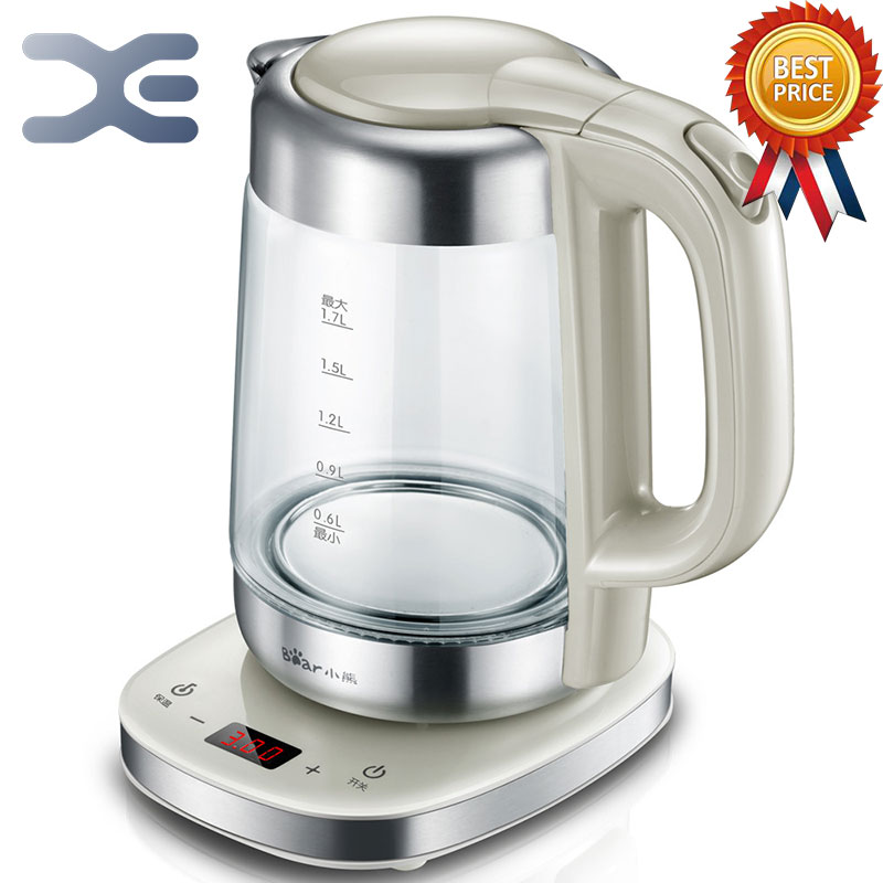 Water Heater Kettle 1.7L Electric Kettle Automatic Power Off Glass Kettle Waterkoker Elektrisch Snoerloos - Image 4